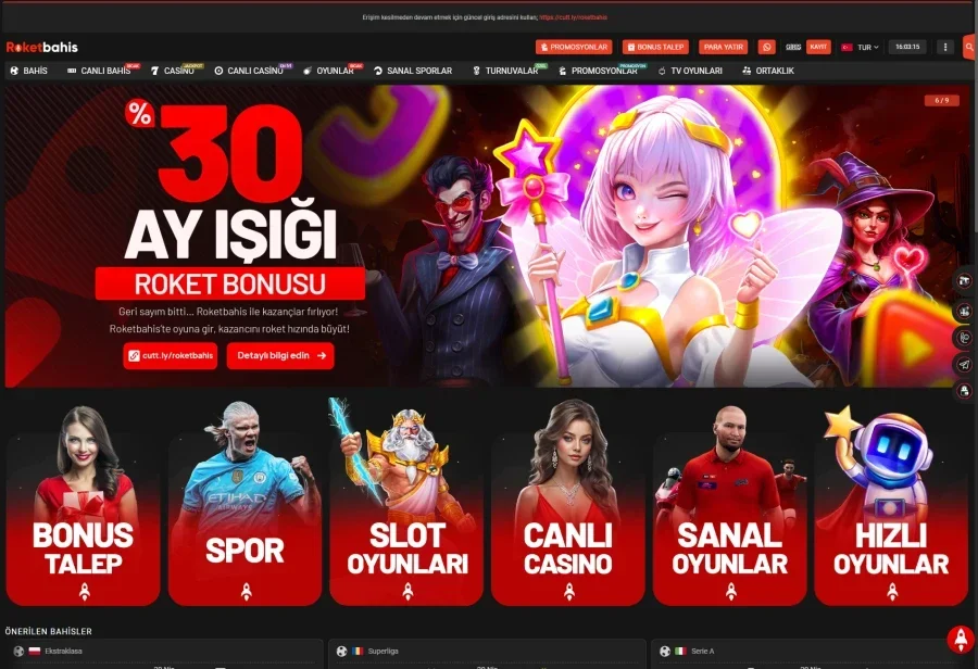 Roketbahis ekran görüntüsü